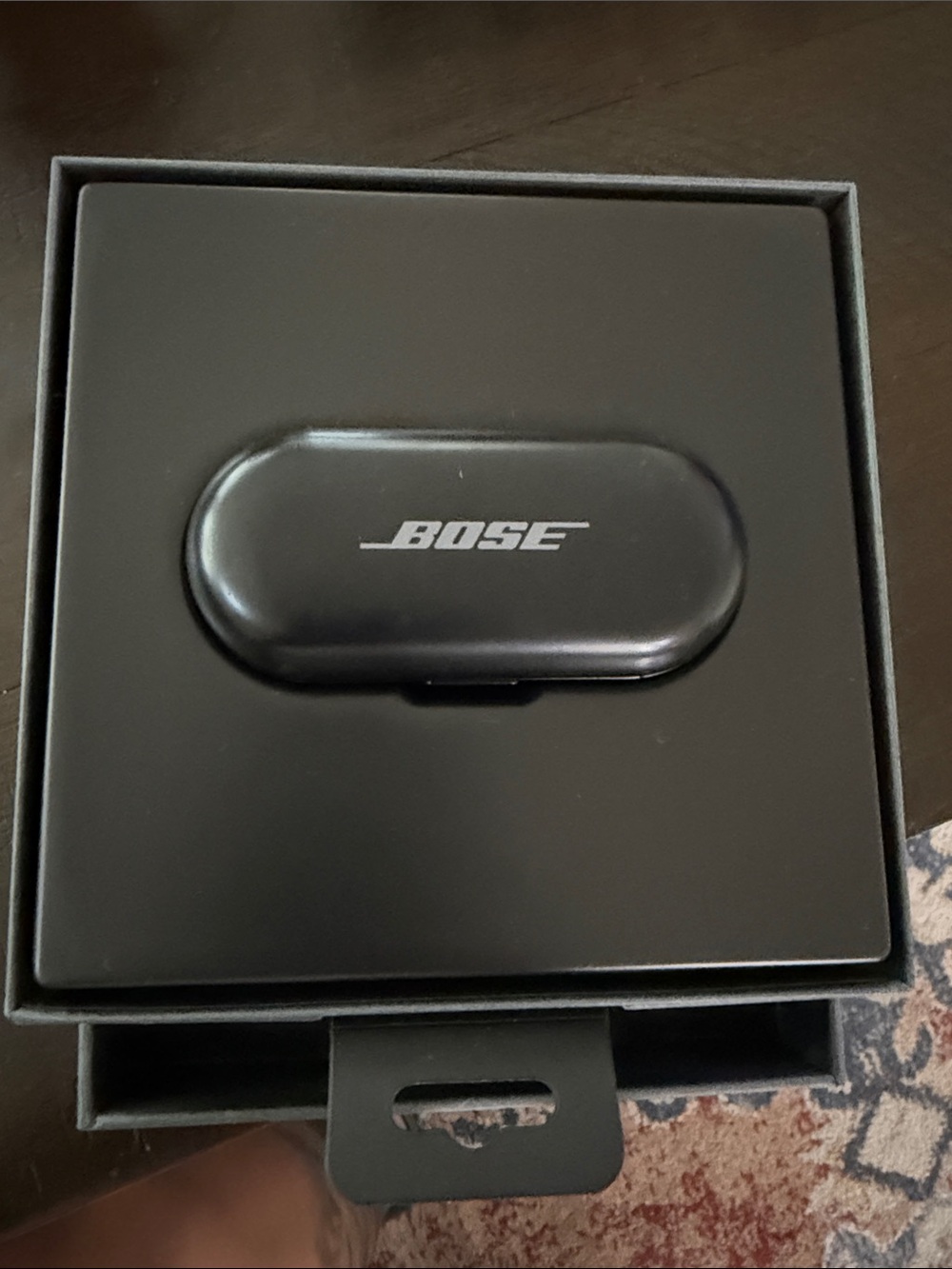 Bose Black True Wireless Earbuds Charging Case